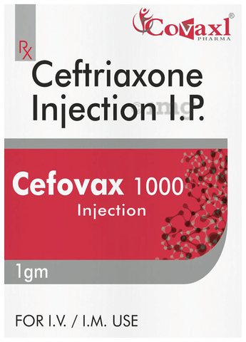 Cefovax 1000 Injection image Cefovax 1000 Injection image