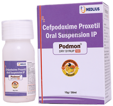 Podmon 100 Dry Syrup image Podmon 100 Dry Syrup image