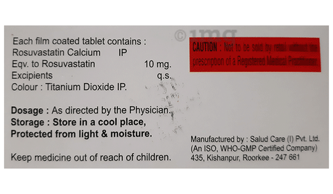 Rozanthro 10 Tablet image