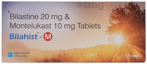 Bilahist M 20mg/10mg Tablet