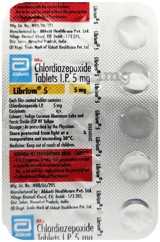 Librium 5mg Tablet image