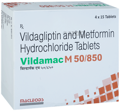 Vildamac M 50/850 Tablet image