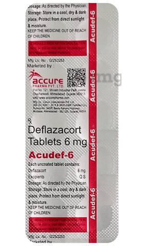 Acudef 6 Tablet image Acudef 6 Tablet image