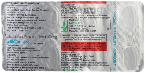 Arnipin 50 Tablet image