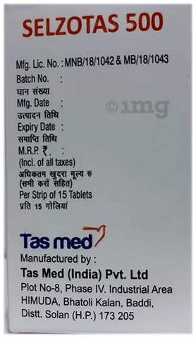 Selzotas 500 Tablet image Selzotas 500 Tablet image