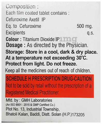 Ceforant 500 Tablet image