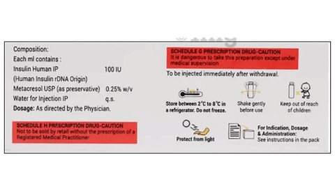 Xsulin R Solution for Injection image Xsulin R Solution for Injection image