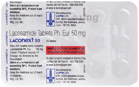 Laconext 50 Tablet image