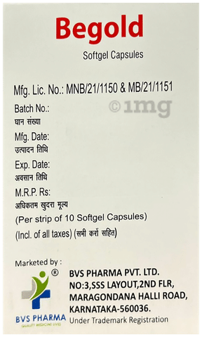 Begold Softgel Capsule image Begold Softgel Capsule image