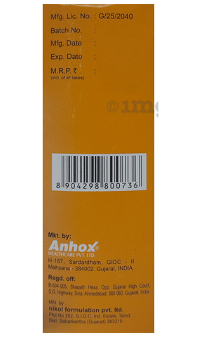 Orange CS Junior Syrup image