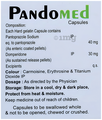 PANdoMEd Capsule SR image