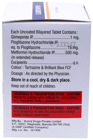Glimisym-PM 1 Tablet ER