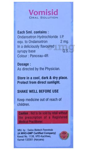 Vomisid Oral Solution image