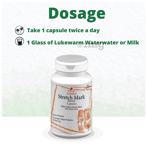 Zenius Stretch Mark Removal Capsule image