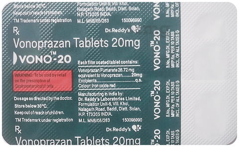 Vono 20 Tablet image Vono 20 Tablet image