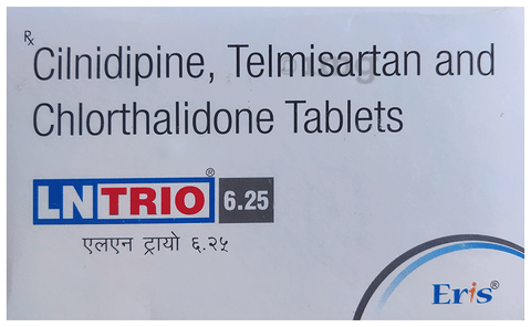 Lntrio 6.25 Tablet image Lntrio 6.25 Tablet image
