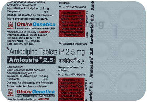 Amlosafe 2.5 Tablet image