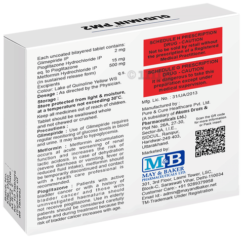 Glidimin PM 2 Tablet SR image