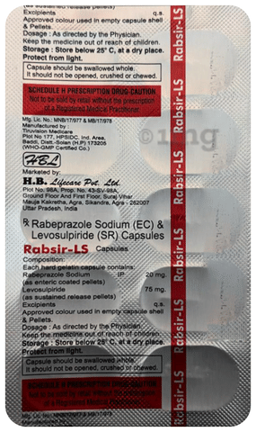 Rabsir-LS Capsule SR image Rabsir-LS Capsule SR image