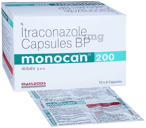 Monocan 200mg Capsule image