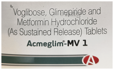 Acmeglim-MV 1 Tablet SR image