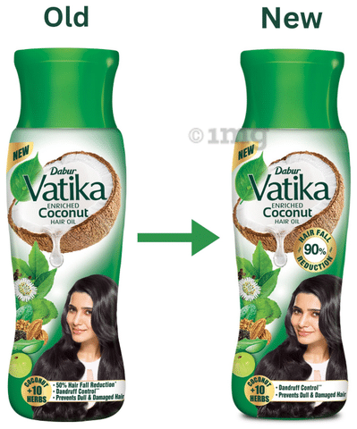 Buy Dabur Vatika 7 Ayurvedic Herbs Enriched Coconut Hair Oil 300 ml Online  at Best Prices in India  JioMart