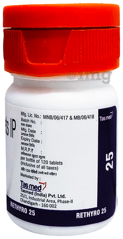 Rethyro 25mcg Tablet