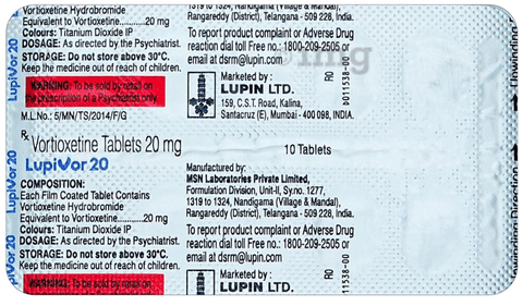 Lupivor 20mg Tablet image Lupivor 20mg Tablet image