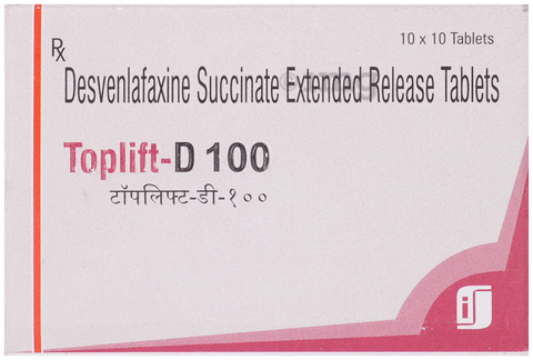 Toplift D 100mg Tablet image Toplift D 100mg Tablet image