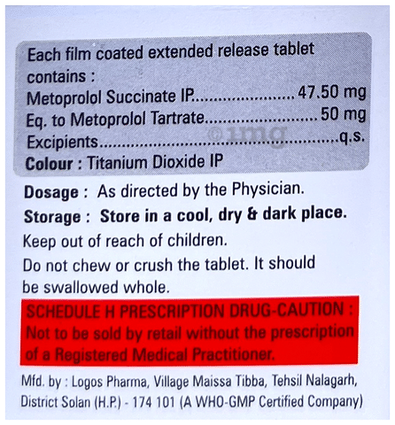Mpzeal 50 Tablet ER