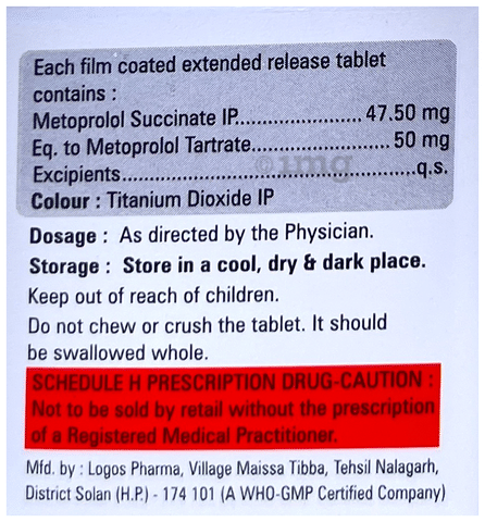 Mpzeal 50 Tablet ER image