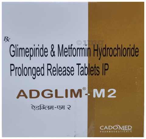 Adglim M 2mg/500mg Tablet PR