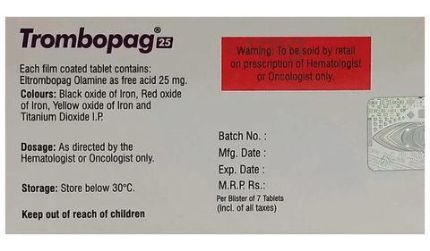 Trombopag 25 Tablet image