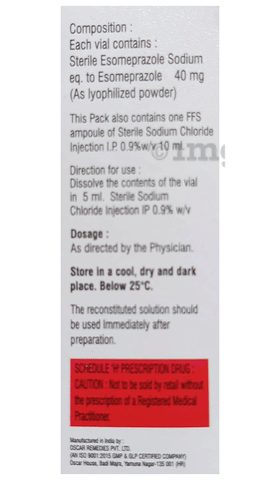 Esocrit 40 Injection image Esocrit 40 Injection image