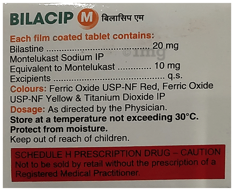 Bilacip M Tablet image Bilacip M Tablet image