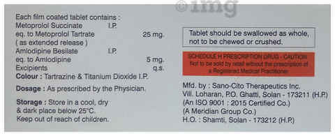 Metcross AM 25/5 Tablet PR