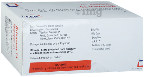 Brivanext 75mg Tablet image