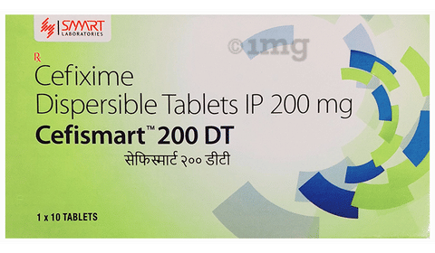 Cefismart 200 DT Tablet image
