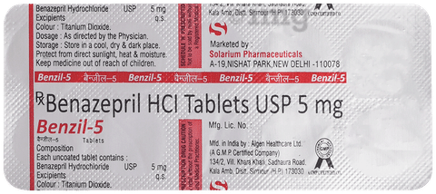 Benzil 5 Tablet image