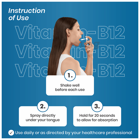 Vemtonix Vitamin-B12 Sublingual Oral Spray Strawberry Mint: Buy bottle of 20.0 ml Sublingual Spray at best price in India | 1mg Vemtonix Vitamin-B12 Sublingual Oral Spray Strawberry Mint: Buy bottle of 20.0 ml Sublingual Spray at best price in India | 1mg