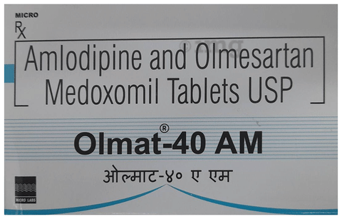Olmat 40 AM Tablet image