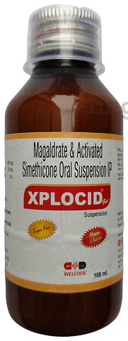 Xplocid Gel Suspension Mango Sugar Free