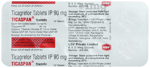 Ticaspan Tablet image