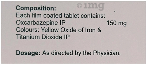 Oxbizep 150mg Tablet image