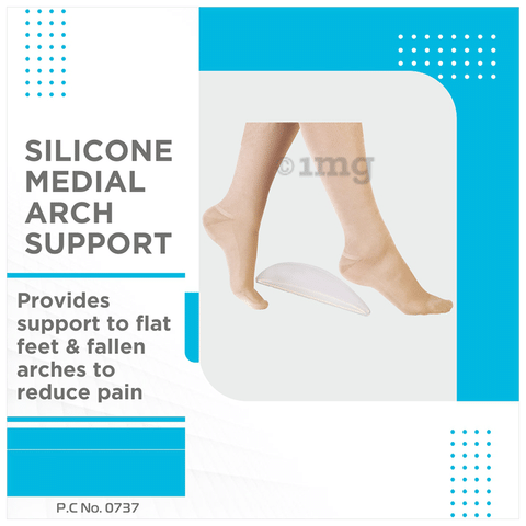 Silicone medial arch hotsell support