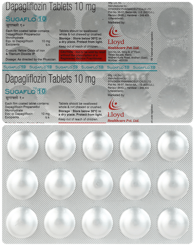 Sugaflo 10mg Tablet image