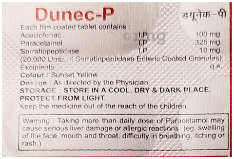 Dunec-P Tablet image
