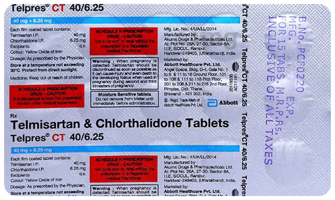 Telpres CT 40/6.25 Tablet image Telpres CT 40/6.25 Tablet image