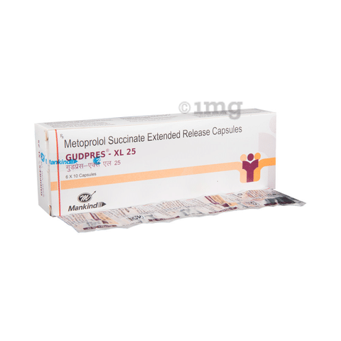 Gudpres-XL 25 Capsule: View Uses, Side Effects, Price and ...