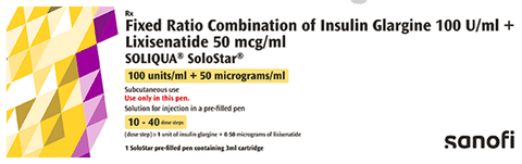 Soliqua Solostar Solution for Injection